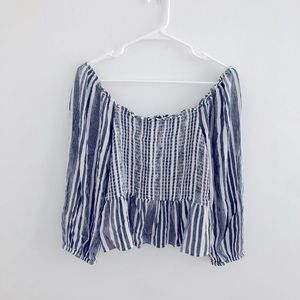 American Eagle Off the Shoulder Shirt